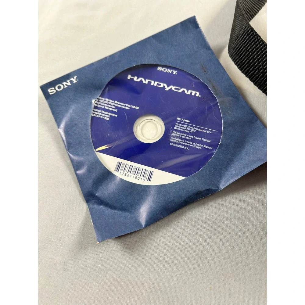 Sony Handycam DCR-DVD910 Digital Camcorder 15x Optical Zoom DVD Memory Stick